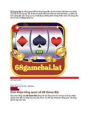 68 game bai lat