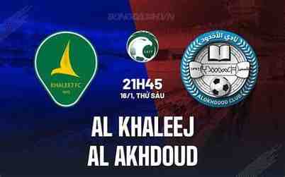 al khaleej đấu với al akhdoud club