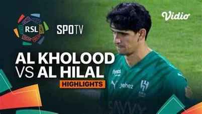 al-kholood club đấu với al hilal