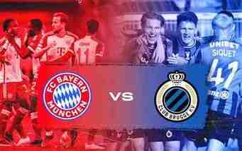 bayern đấu với club brugge
