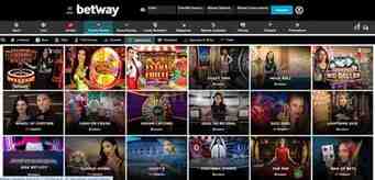 betway live casino