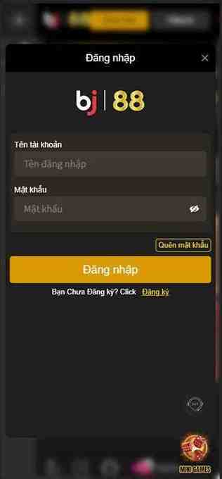 bj88 đăng nhập com