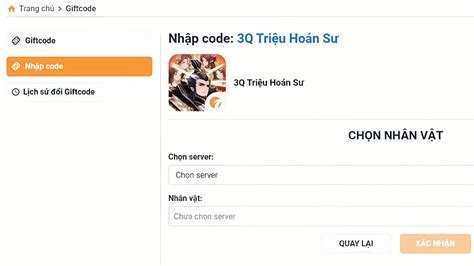 cách nhập code 3king