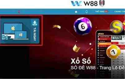 cách tải w88