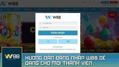 đang nhap w88