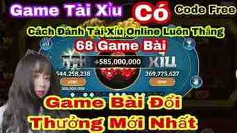 đánh tài xỉu 68 game bài