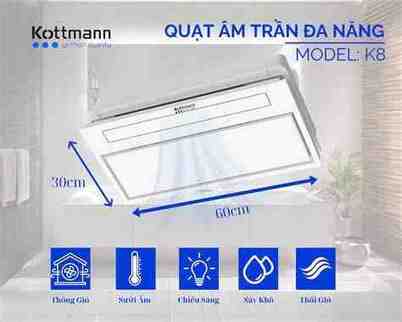 đèn sưởi kottmann k8