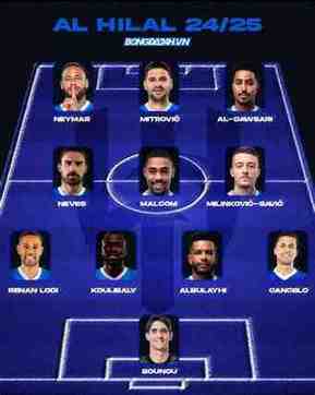đội hình al-kholood club gặp al hilal