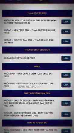 full khoá học k8