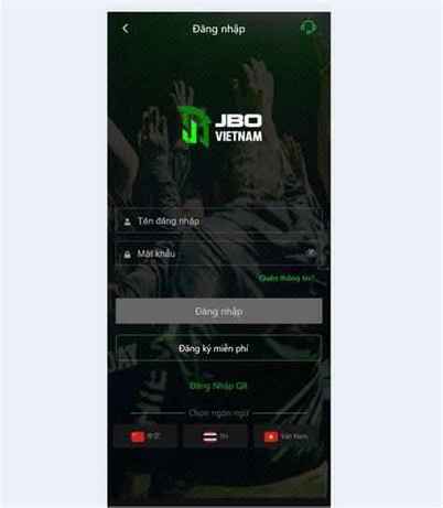 jbo dang nhap