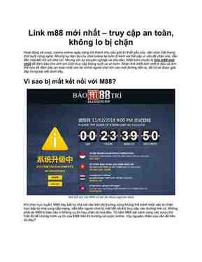 link m88 moi nhat 2026
