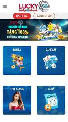 lucky88 trang chủ chính thức