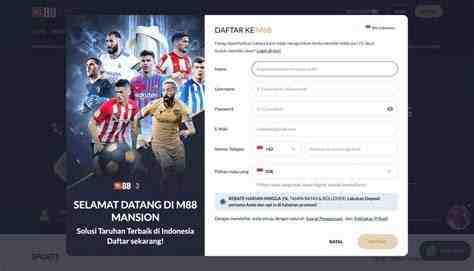 m88 daftar