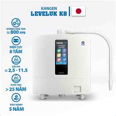 máy lọc nước điện giải kangen k8