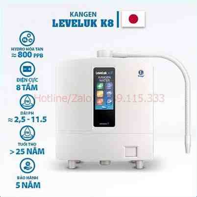 máy lọc nước kangen leveluk k8