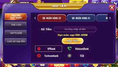 nạp tiền 68 game bài