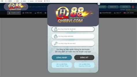 qh88 qh888 đăng nhập