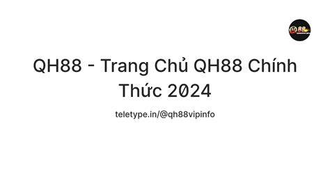 qh88 trang chủ chính thức