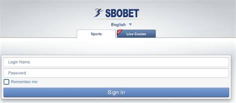 sbobet login link