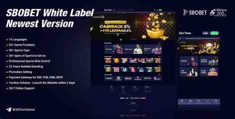 sbobet white label