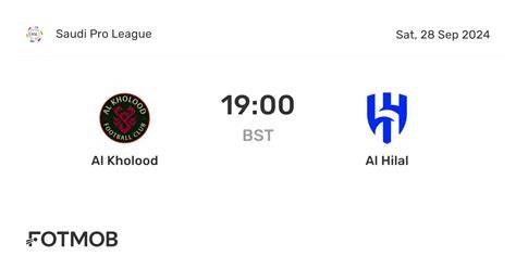 trận đấu al hilal gặp al-kholood club