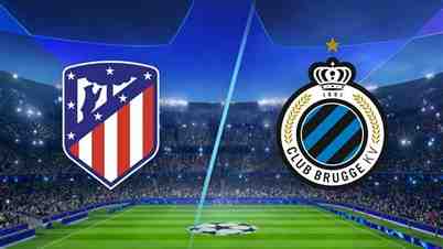 trận đấu atlético madrid gặp club brugge
