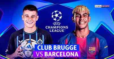 trận đấu club brugge gặp barcelona
