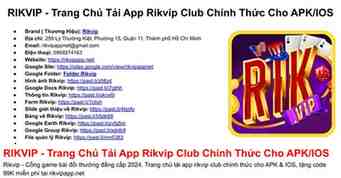 trang chủ rikvip