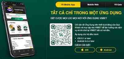 v9bet dùng điện thoại