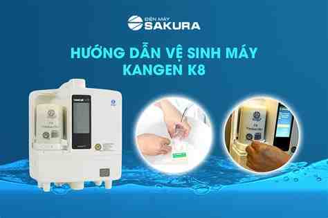vệ sinh máy kangen k8