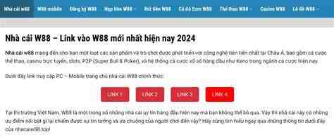 w88 link mới nhất ko bị chặn