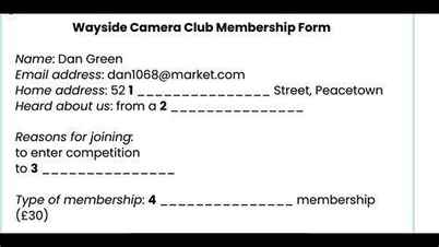 wayside camera club membership form